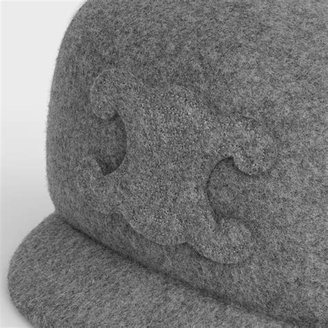 triomphe cap in wool felt